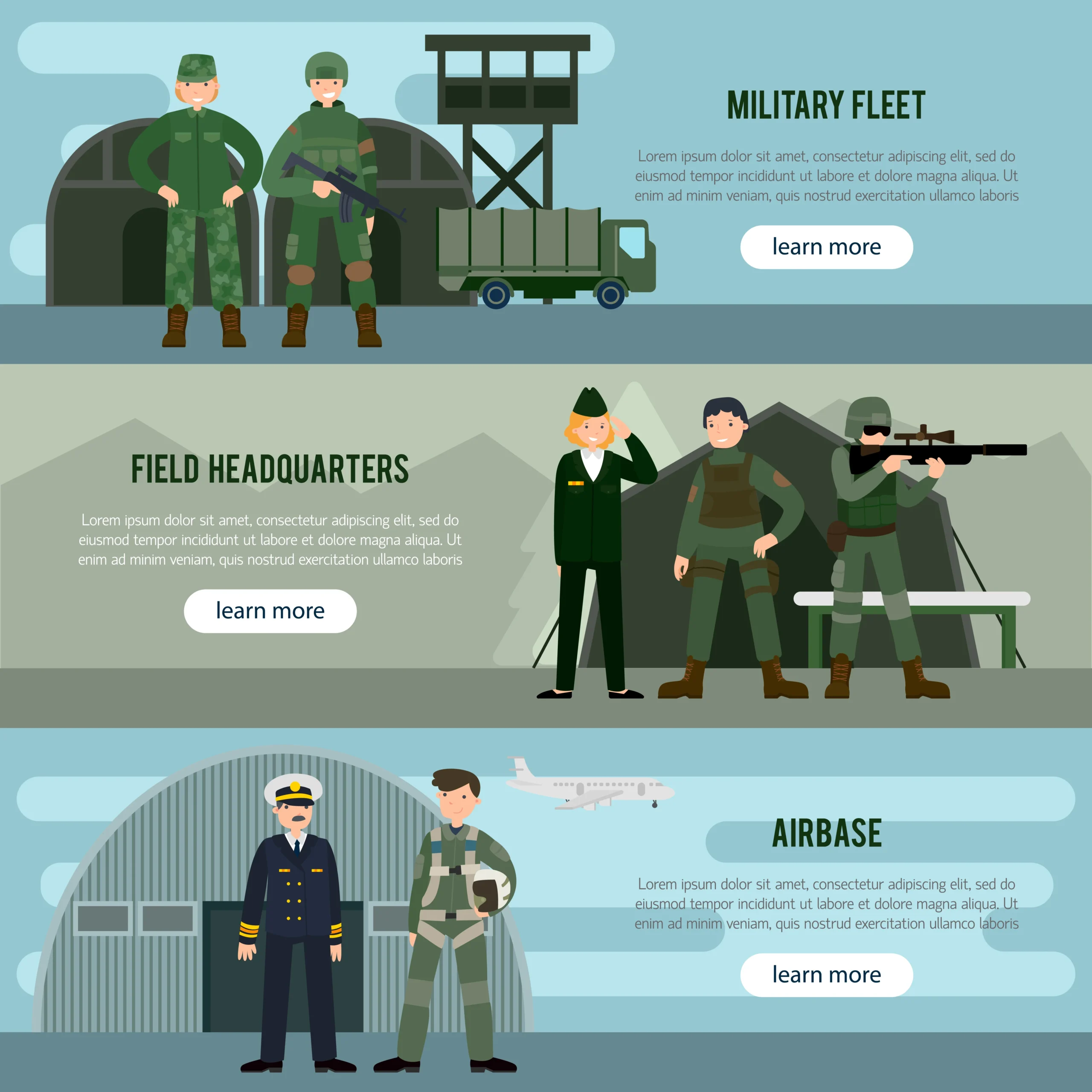 squad military names