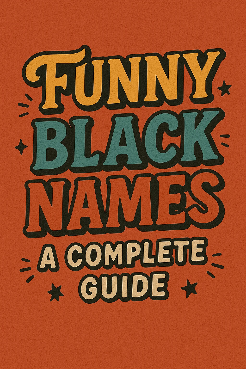 funny black names