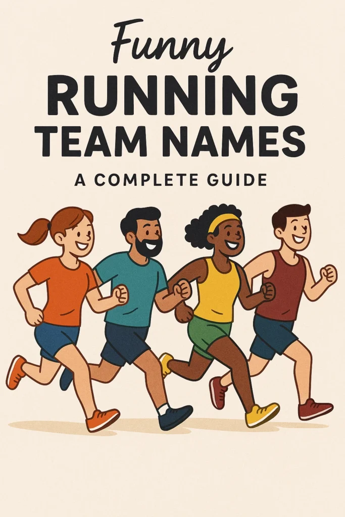running team names funny